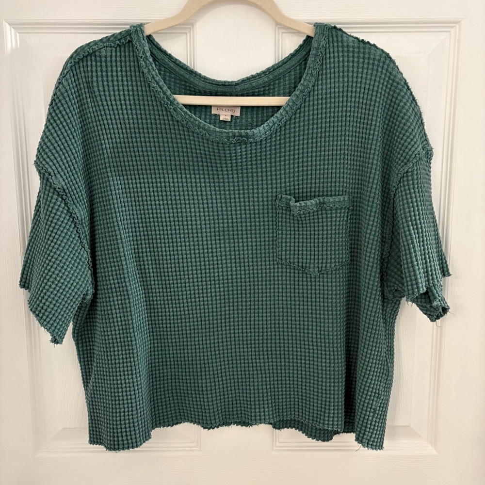 (Pilcro) Tee Pilcro Easy V-Neck Tee Anthropologie - Picture 2 of 4